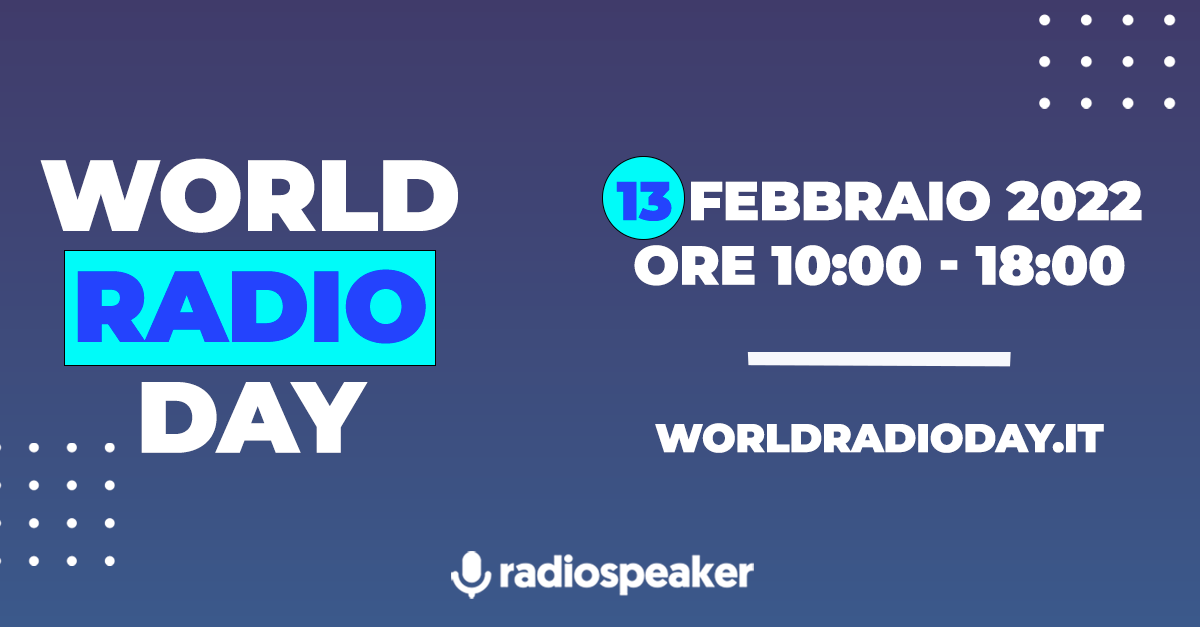 Banner del World Radio Day 2022