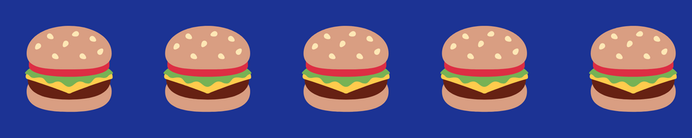 Pattern hamburger