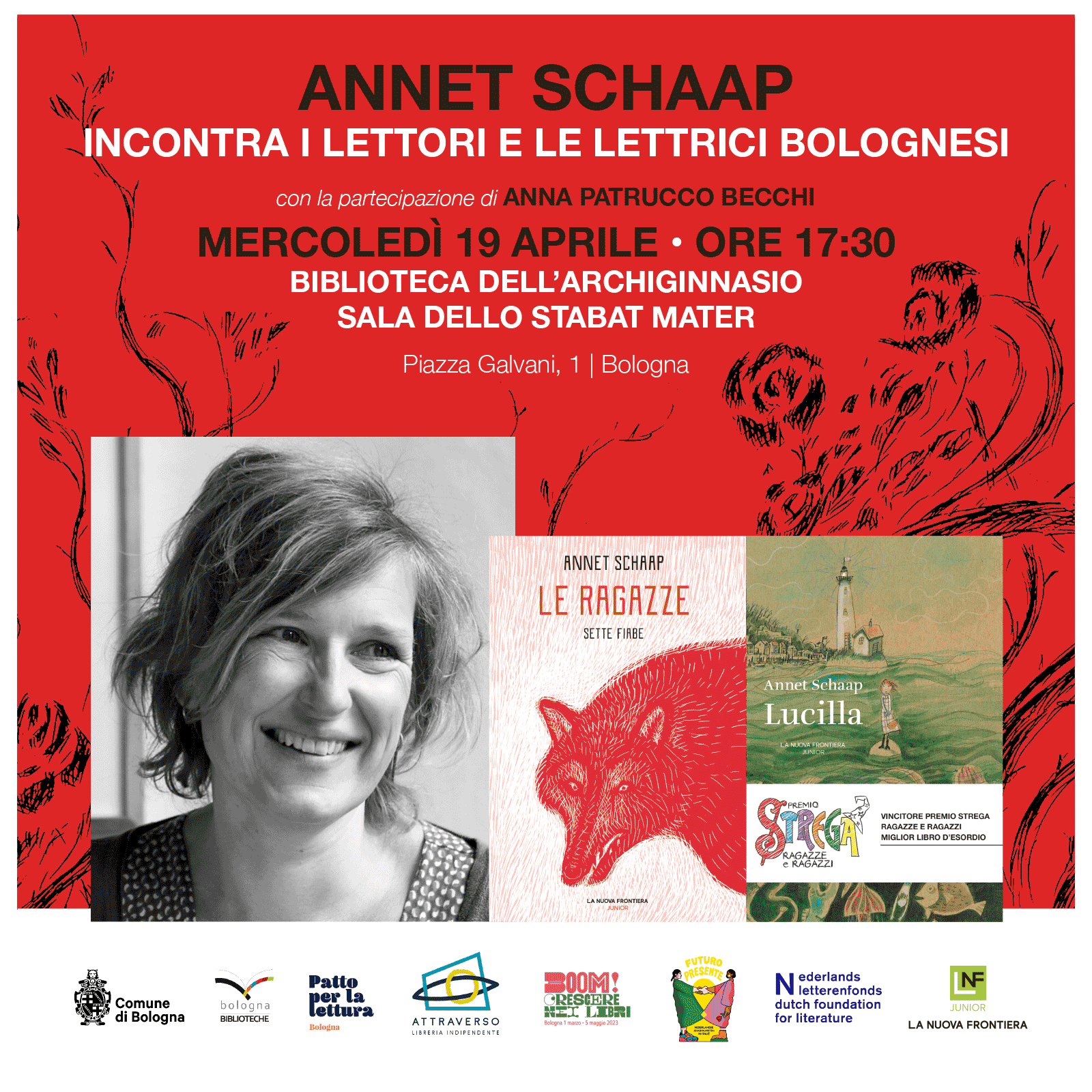 Locandina evento Annet Schaap