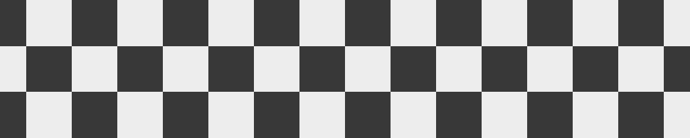 Cornicetta con pattern di bandiera a scacchi