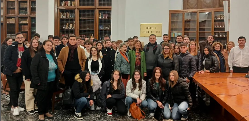 FOTO STUDENTI FVO - Biblioteca V Occorsio Procura generale Corte Appello Roma