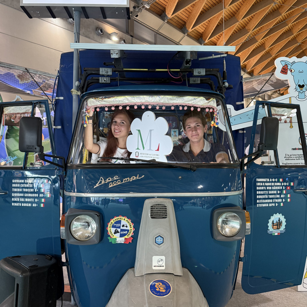 I ragazzi di Radioimmaginaria al Meeting 2025