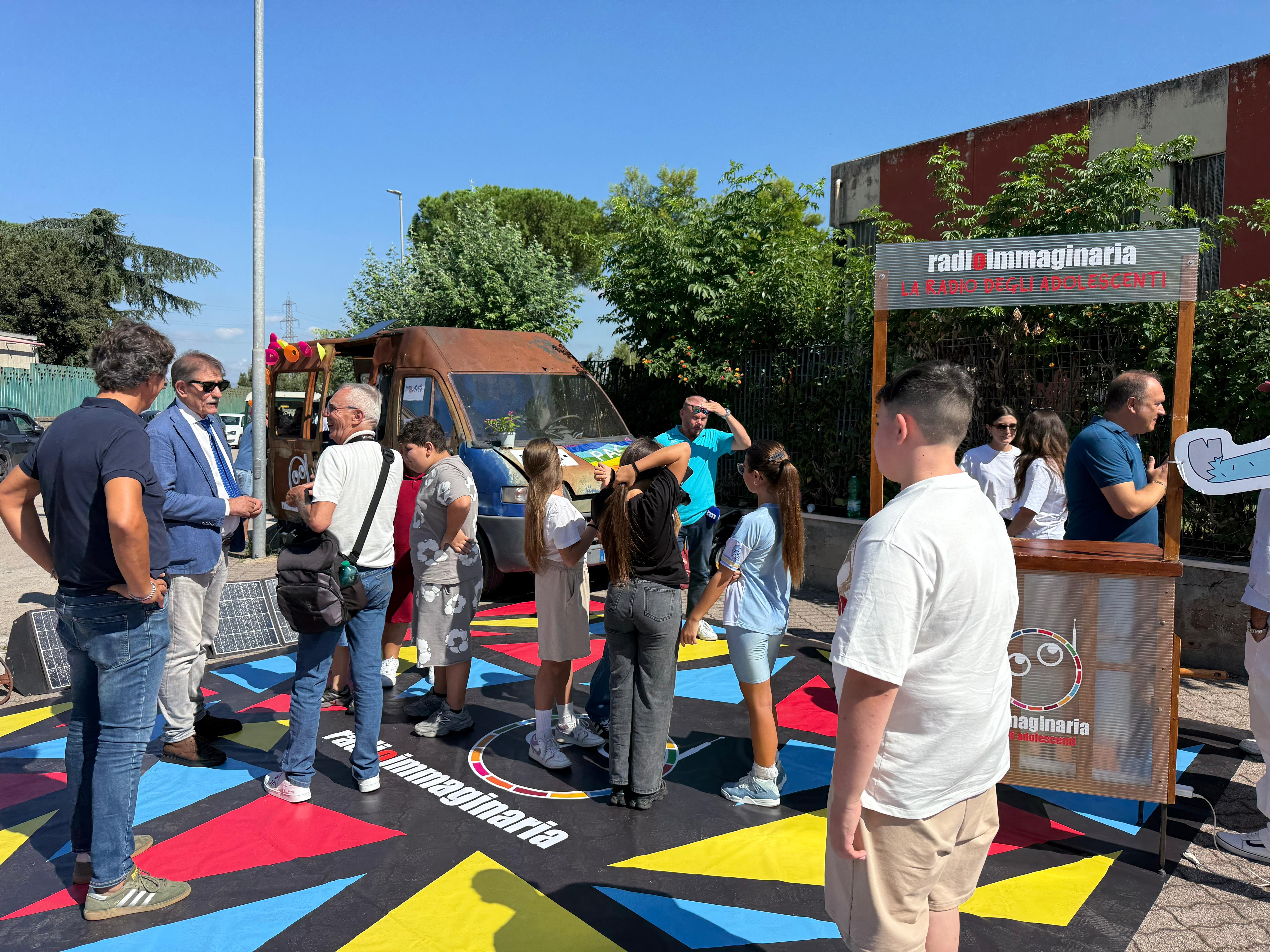 Ti Accompagno a Scuola in diretta dal Parco Verde