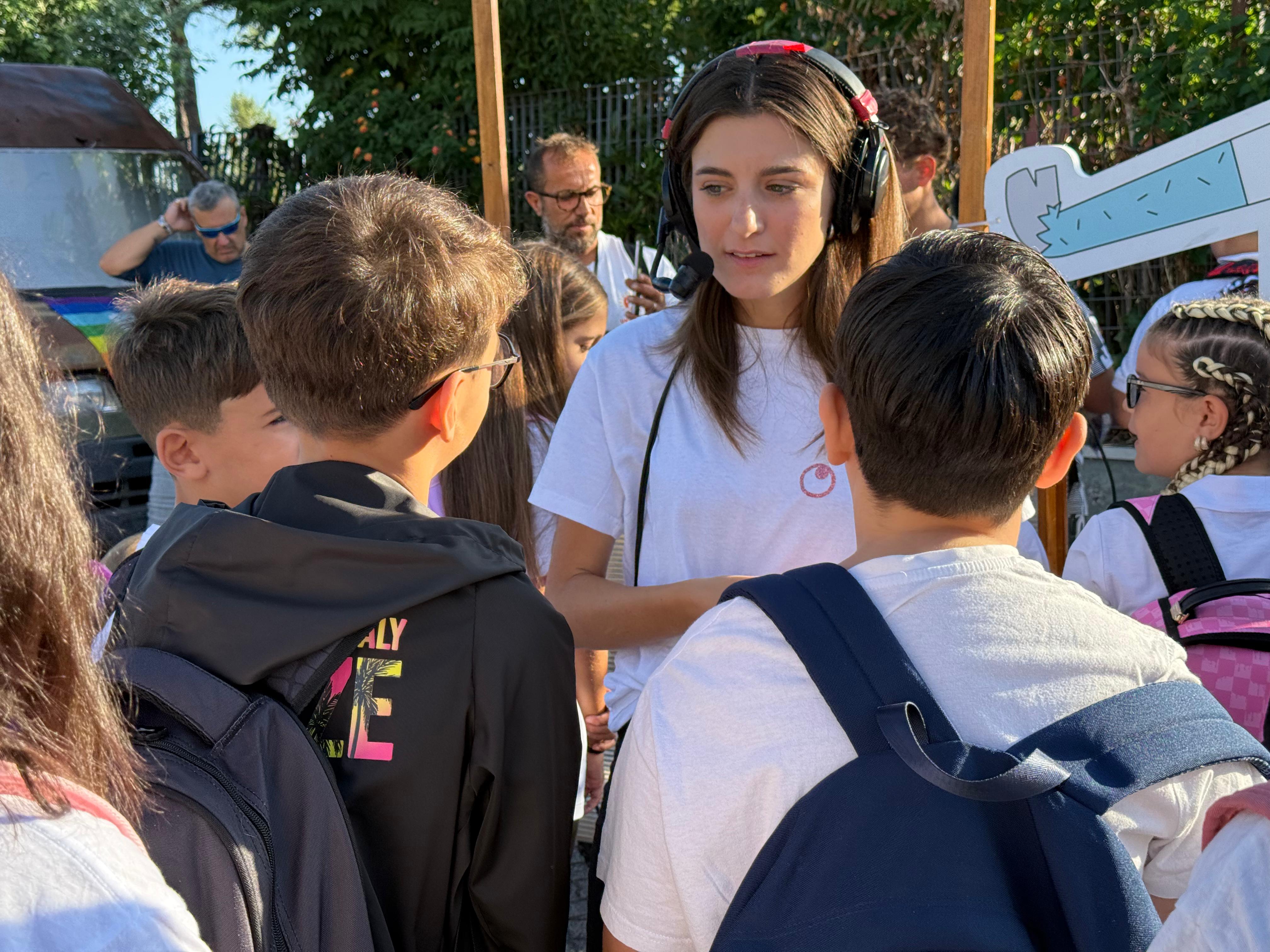 Ti Accompagno a Scuola in diretta dal Parco Verde