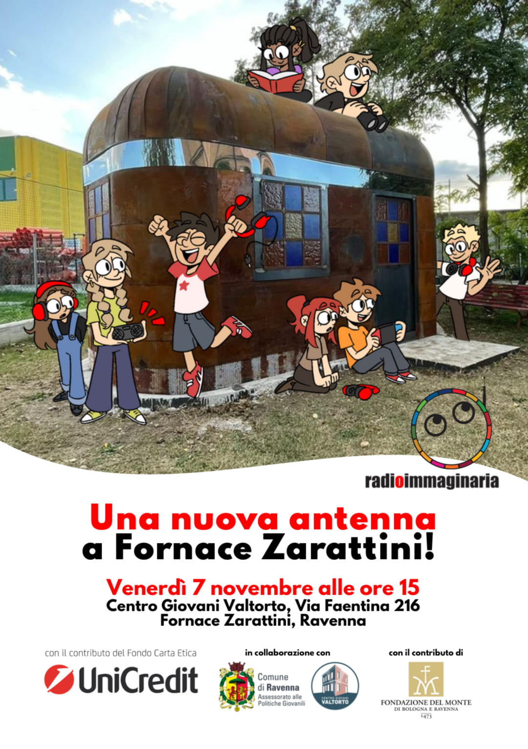 Locandina antenna Fornace Zarattini Locandina antenna Fornace Zarattini