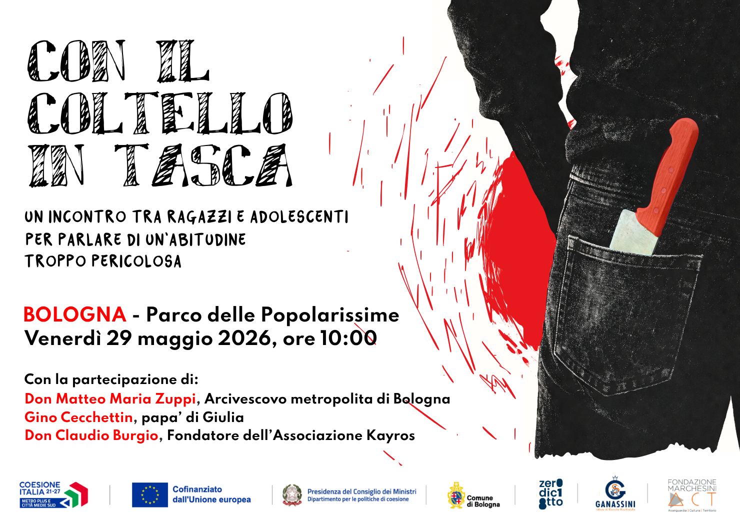 Con il coltello in tasca Locandina dell'evento "Con il Coltello in Tasca"